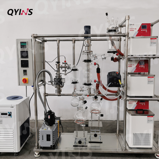 玻璃分子蒸餾設(shè)備 0.06、0.1 0.5平方 蠕動(dòng)泵連續(xù)進(jìn)料 