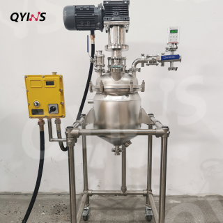 磁力密封高減速比不銹鋼反應(yīng)釜10L、20L、50L