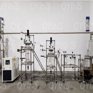 組合雙層玻璃反應(yīng)釜20L、30L、50L