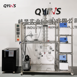 玻璃分子蒸餾 0.25平方 魚(yú)油提純?cè)O(shè)備